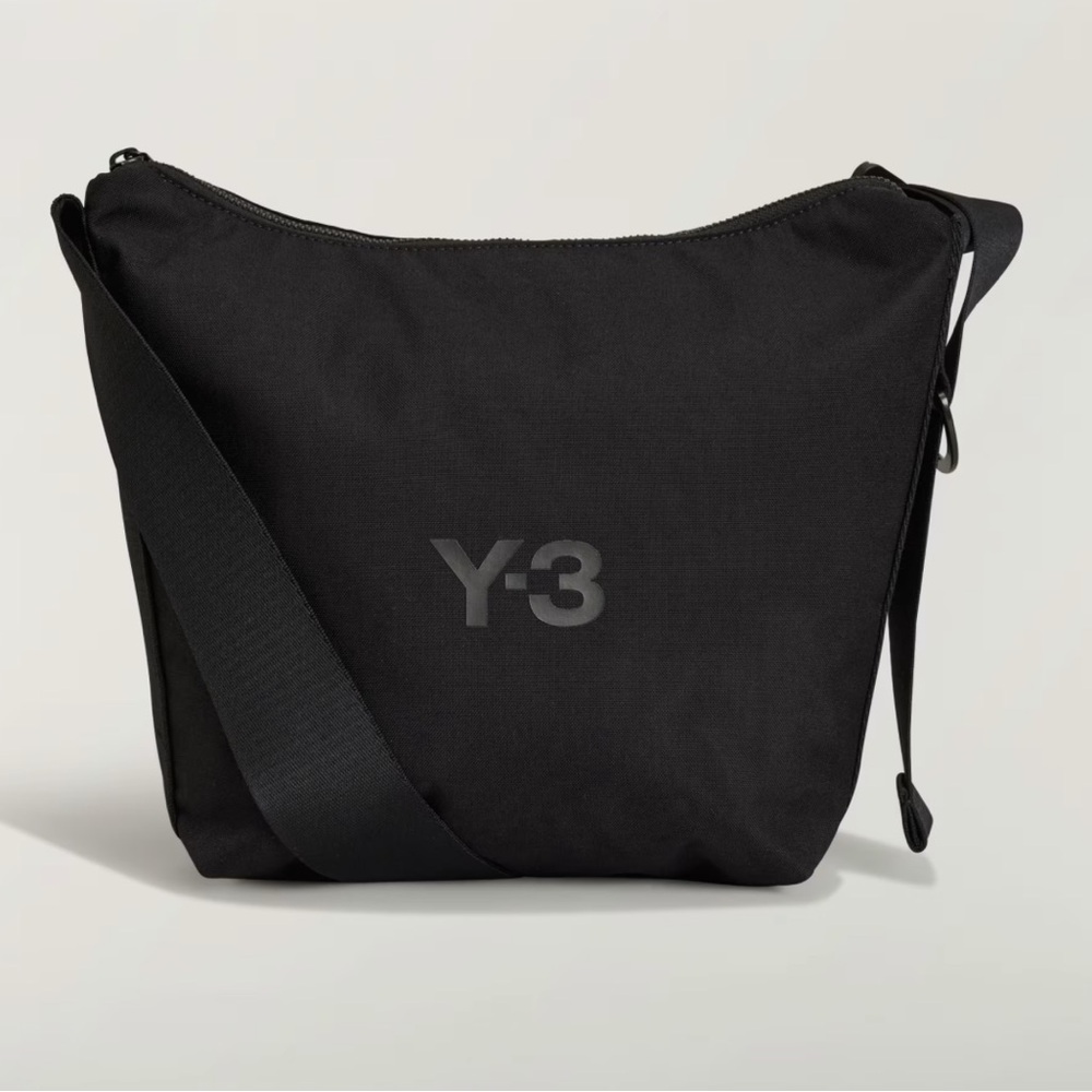 Y-3 SMALL CROSSBODY BAG BLACK Adidas Y-3 CROSSBODY BAG